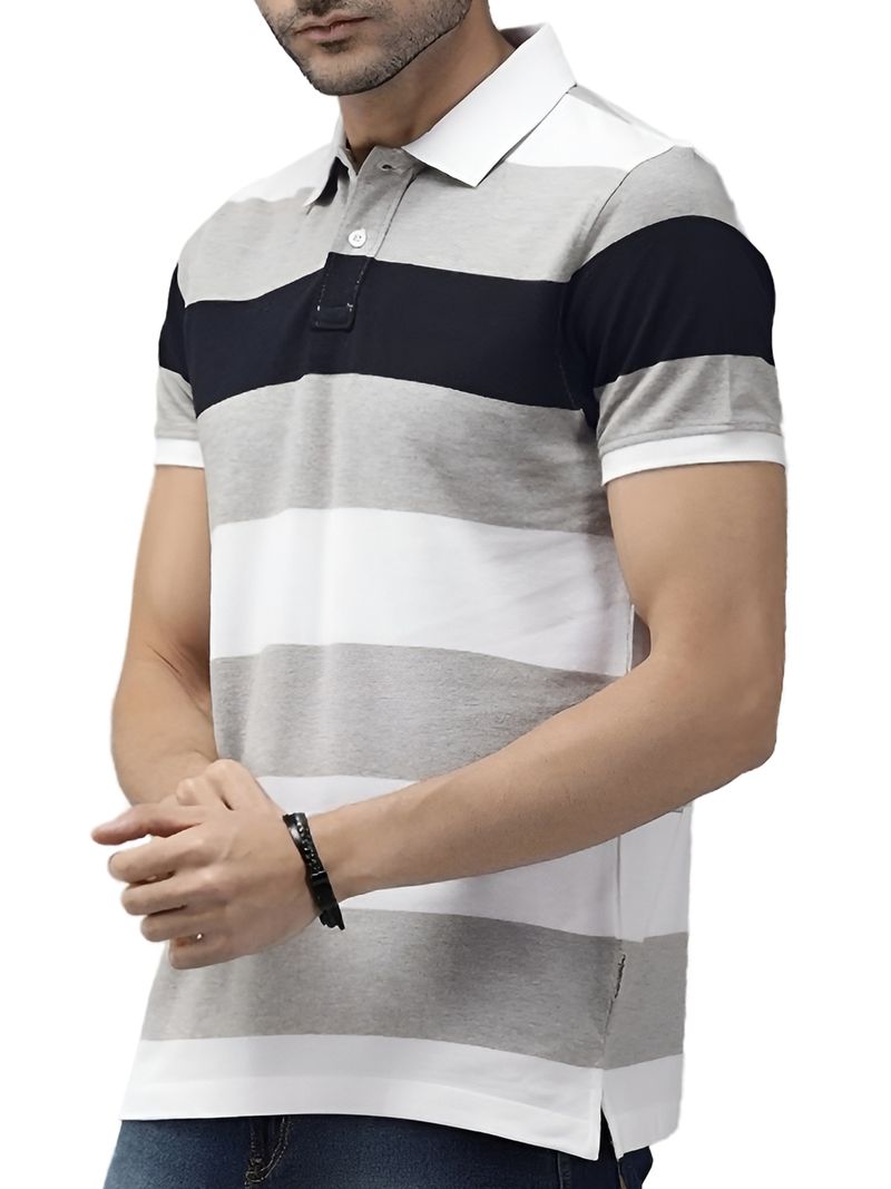 Polo T-shirt (Striped)